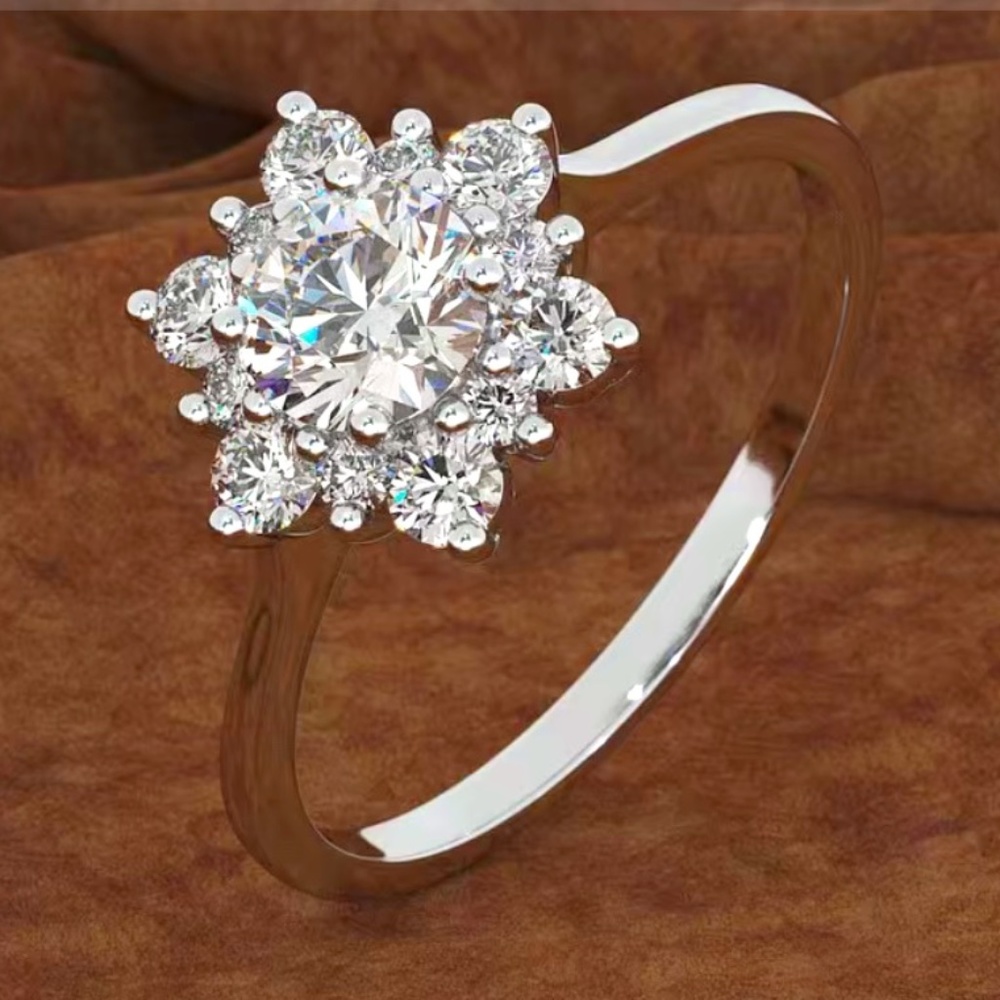 ❄️Hexagonal Snowflake Ring❄️